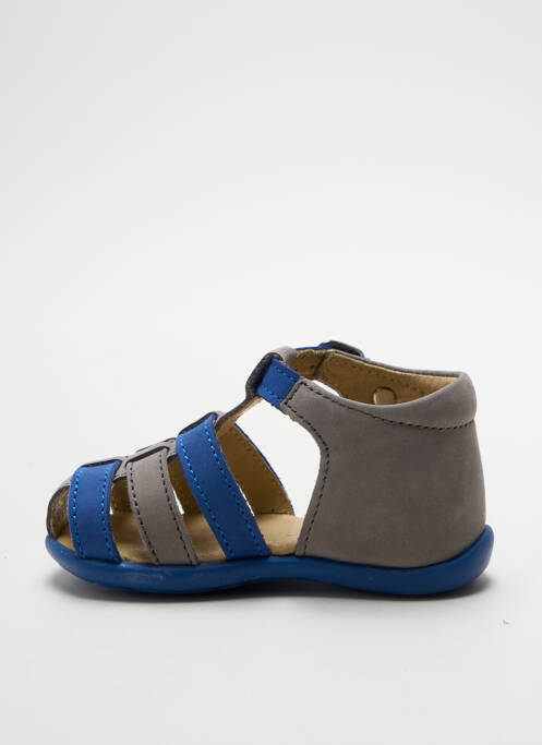 Sandale/Pantofi decupați albastru MOD8 băiat