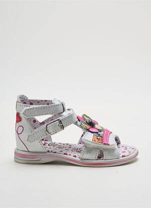 Sandale/Pantofi decupați gri BELLAMY fată