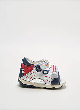 Sandale/Pantofi decupați alb GEOX băiat