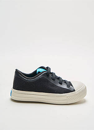 Adidași închidere cu șireturi vârf rotund negru PEOPLE FOOTWEAR băiat