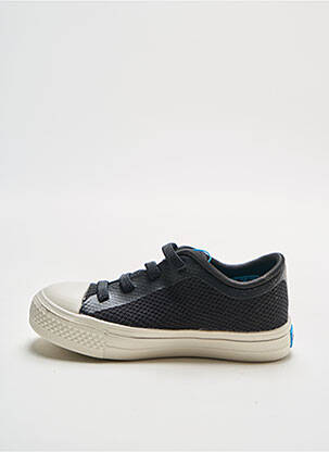 Adidași închidere cu șireturi vârf rotund negru PEOPLE FOOTWEAR băiat