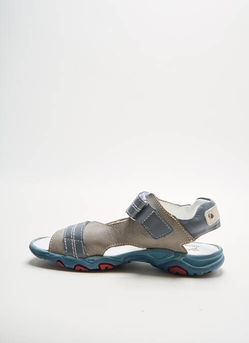 Sandale/Pantofi decupați gri BELLAMY fată