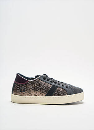 Adidași branț detașabil vârf rotund violet DATE fată