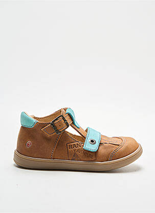 Sandale/Pantofi decupați maro GBB băiat