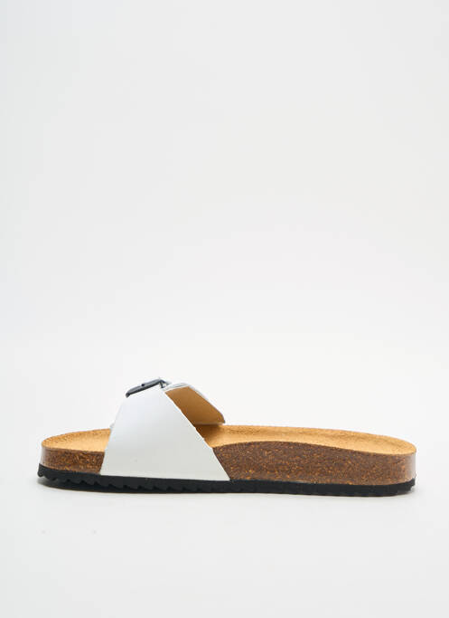 Mulete/Saboți alb EMMA copil