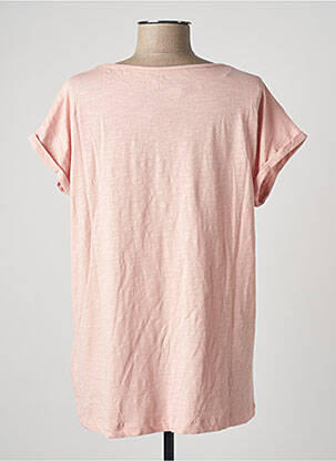 Tricou croială dreaptă mâneci scurte roz STOOKER WOMEN femeie