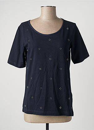 Tricou croială dreaptă mâneci scurte albastru STOOKER WOMEN femeie