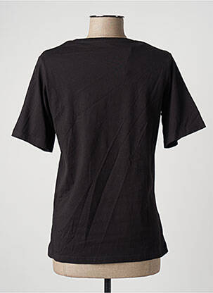 Tricou croială dreaptă mâneci scurte negru STOOKER WOMEN femeie