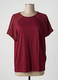 Top țesătură jersey mâneci scurte roșu STOOKER WOMEN femme
