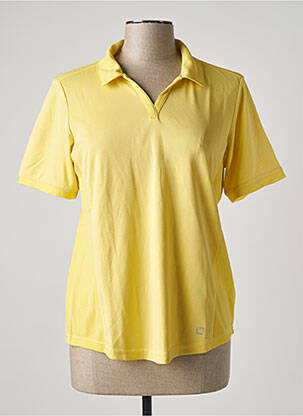 Polo galben SPORT BY STOOKER femeie