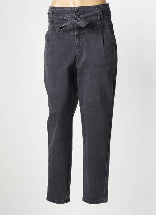 Blugi cu croială dreaptă negru BONOBO femeie