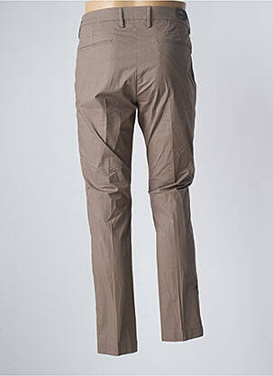 Pantalon chino țesătură poplin mărime normală maro DOPPELGÄNGER bărbat