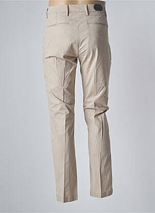 Pantalon chino țesătură poplin mărime normală bej DOPPELGÄNGER bărbat