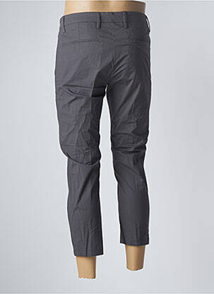 Pantalon 7/8 țesătură poplin mărime normală gri DOPPELGÄNGER bărbat