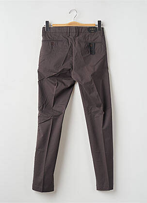 Pantalon chino țesătură poplin mărime normală gri DOPPELGÄNGER bărbat
