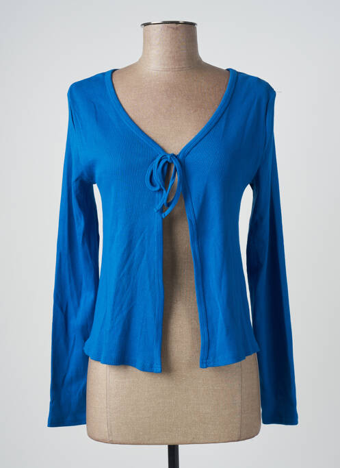 Vestă cu mâneci lungi albastru CACHE CACHE femeie