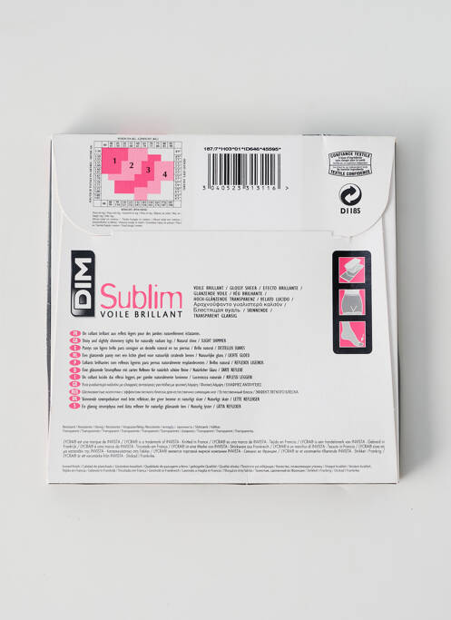 Colanți albastru DIM femeie