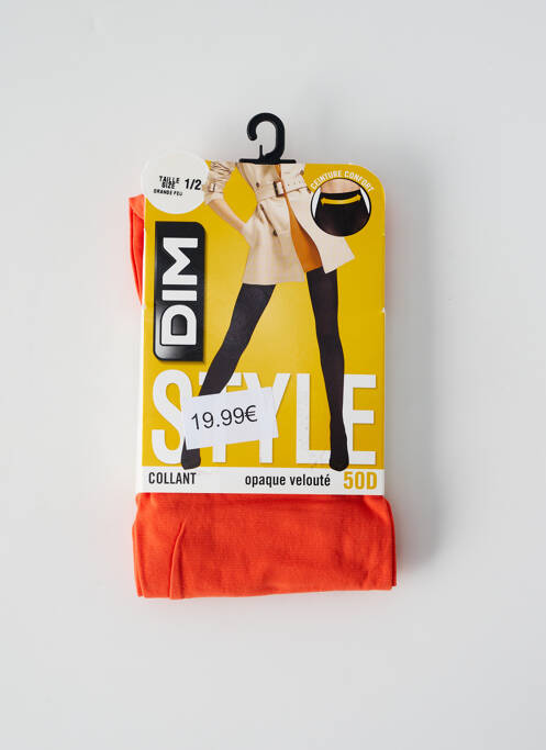 Colanți portocaliu DIM femeie