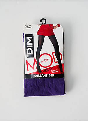 Colanți dres/colanți violet DIM femeie