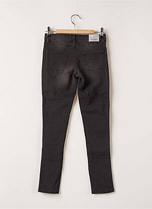 Blugi skinny elasticitate talie cu cleme negru STOOKER fată