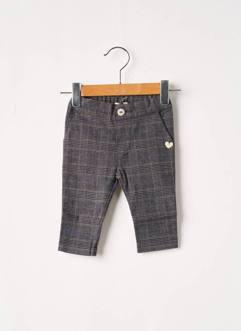 Pantalon slim gri J.O MILANO fată