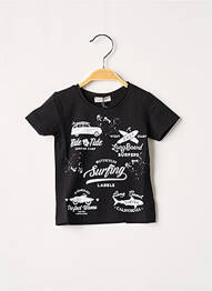Tricou elasticitate mâneci scurte negru J.O MILANO garcon