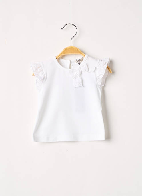 Tricou alb J.O MILANO fată