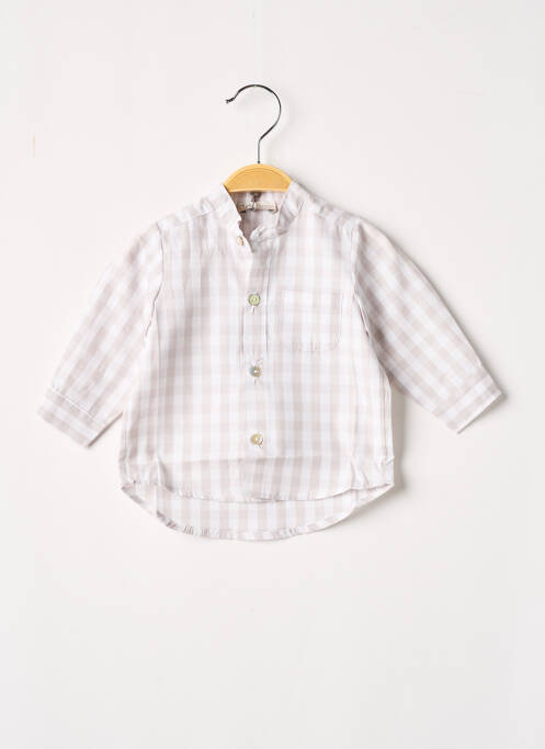 Cămașă cu mâneci lungi bej J.O MILANO băiat