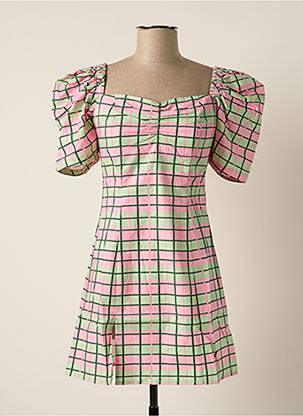 Rochie scurtă roz LAAGAM femeie