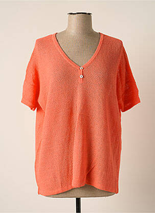 Pulover portocaliu POLES femeie