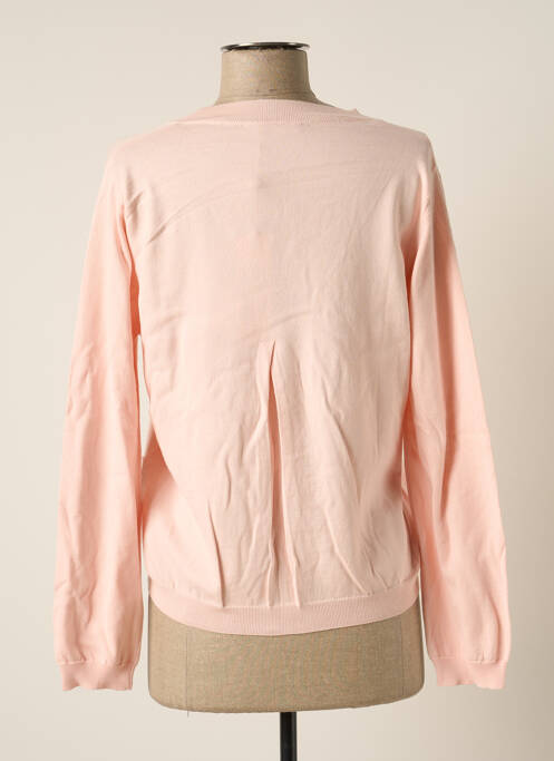 Vestă cu mâneci lungi roz MONTAGUT femeie