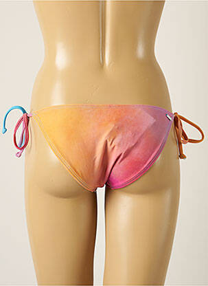 Chiloți de baie efect material satinat bikini roz BARTS femeie