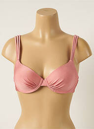 Sutien de costum de baie elasticitate top sutien modelat roz BARTS femme
