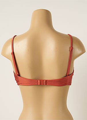 Sutien de costum de baie elasticitate sutien balconet cu decolteu înalt portocalie BARTS femeie