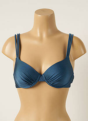Sutien de costum de baie elasticitate top sutien modelat albastru BARTS femeie