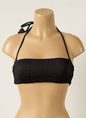 Sutien de costum de baie elasticitate top bentiță negru BARTS femeie