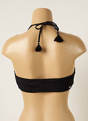 Sutien de costum de baie elasticitate top bentiță negru BARTS femeie