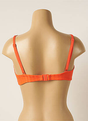 Sutien de costum de baie elasticitate top bentiță portocalie CHERRY BEACH femeie
