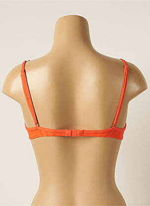 Sutien de costum de baie elasticitate top sutien modelat portocalie CHERRY BEACH femeie