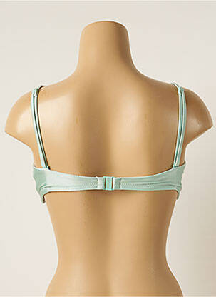 Sutien de costum de baie elasticitate sutien balconet cu decolteu înalt verde BARTS femeie