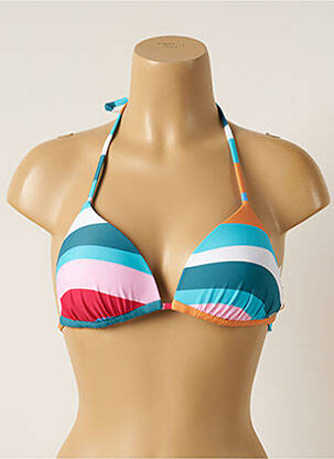 Sutien de costum de baie elasticitate top sutien modelat albastru BARTS femeie