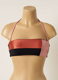 Sutien de costum de baie elasticitate top bentiță roz BARTS femme