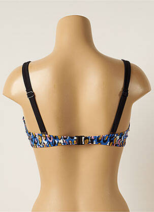Sutien de costum de baie elasticitate top sutien modelat albastru BELCOR femeie