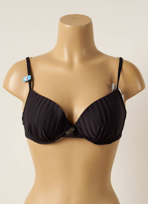 Sutien de costum de baie negru CHERRY BEACH femeie