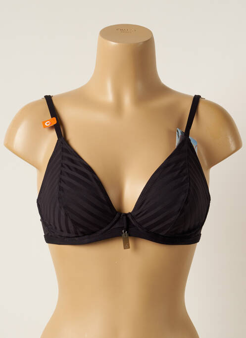 Sutien de costum de baie negru CHERRY BEACH femeie