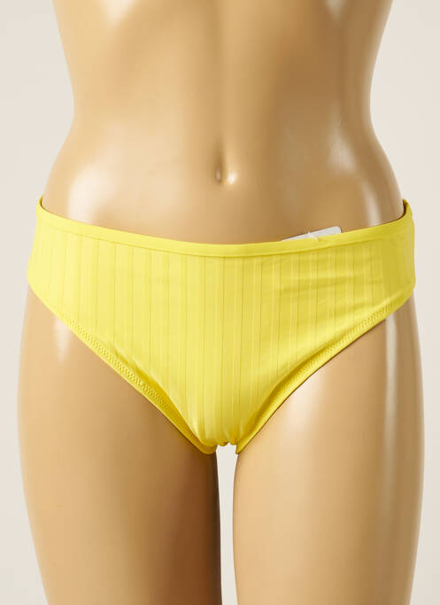 Chiloți de baie galben CHERRY BEACH femeie