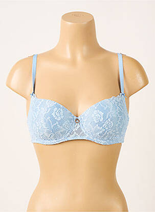 Sutien broderie top sutien modelat albastru AUBADE femeie