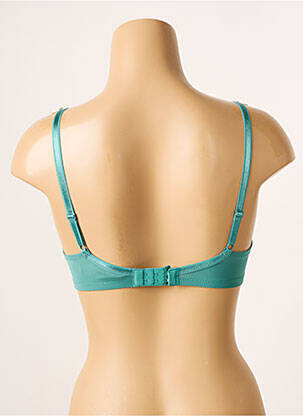 Sutien efect material satinat top sutien modelat verde FEMILET femeie