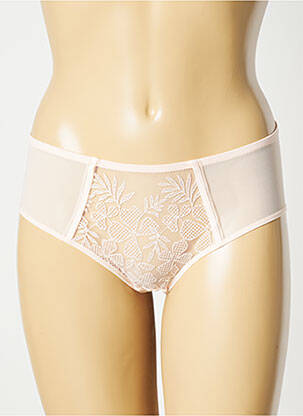 Shorty efect material satinat roz SIMONE PERELE femeie