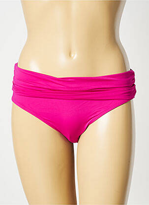 Chiloți de baie roz AUBADE femeie